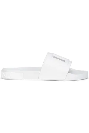 Dolce & Gabbana Sandaler med logo og udskæringer