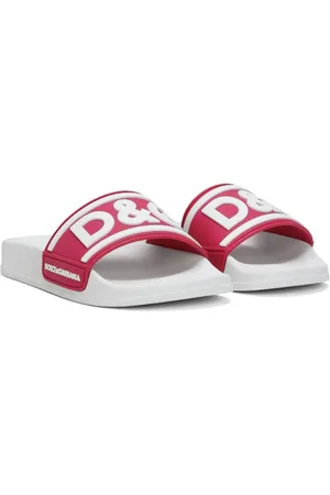 Dolce & Gabbana Logoprægede slip-on sandaler