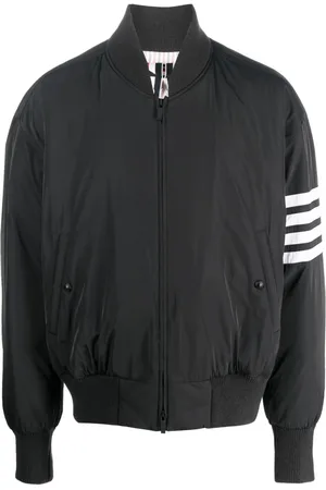 Thom Browne Bomberjakke med 4-bar stribe