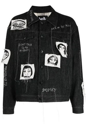 HACULLA Sick Of It All denimjakke med broderi
