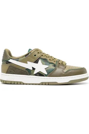 A Bathing Ape BAPE Sk8 Sta #2 sneakers med snøre