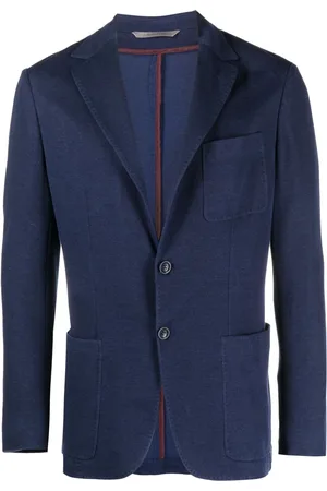CANALI Enkeltradet blazer i jersey