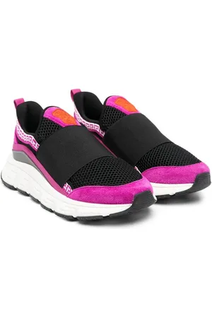 VERSACE Slip-on-sneakers med colourblocking