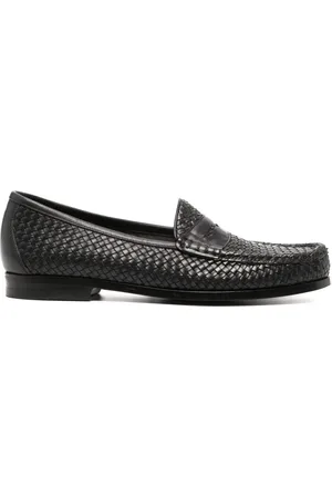 Tom Ford Loafers i læder og vævet design