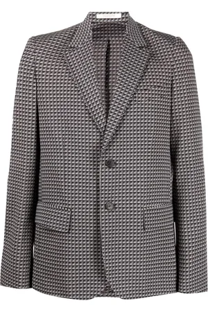 VALENTINO GARAVANI Blazer med geografisk mønster