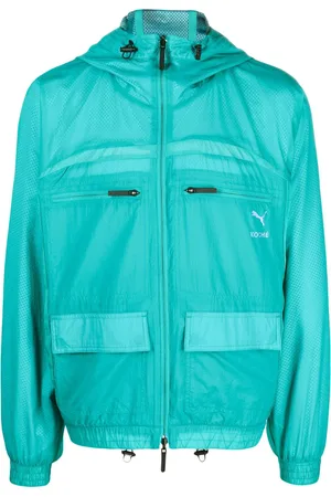 PUMA X Koché vendbar jakke med hætte og lynlås