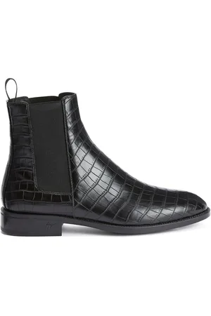Giuseppe Zanotti Ryim støvler med krokodilleeffekt