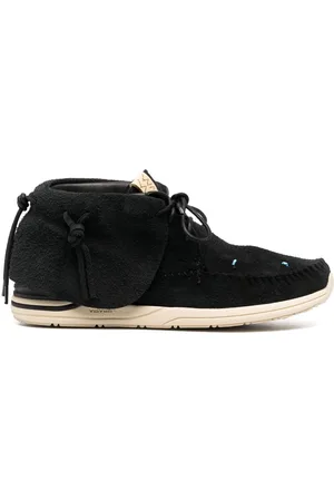 VISVIM Lhamo Folk sneakers i ruskind