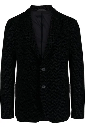 Giorgio Armani Blazer med tekstureret finish og knapper