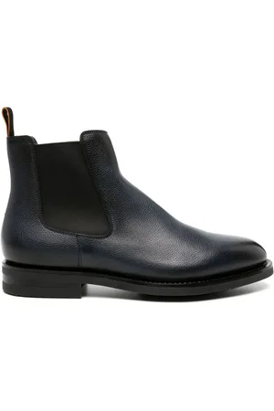 santoni Chelsea-støvler i læder