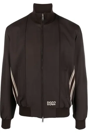 Dsquared2 Bomberjakke med stribedetalje