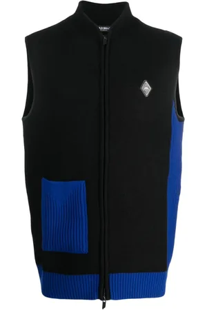 A-cold-wall* Polstret vest med bælte og colourblocking