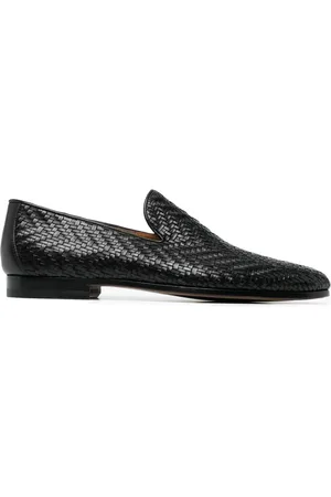 Magnanni Interwoven loafers i læder