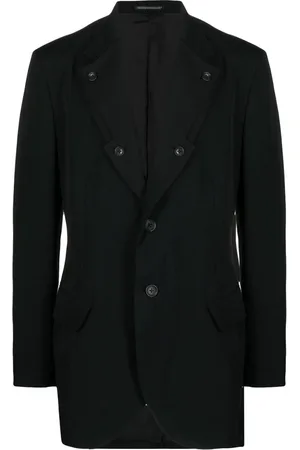 YOHJI YAMAMOTO Enkeltradet faconsyet blazer