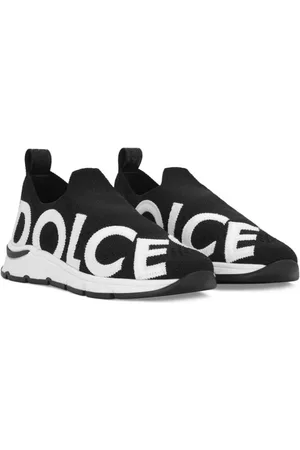 Dolce & Gabbana Low-top sneakers i mesh med logomærke