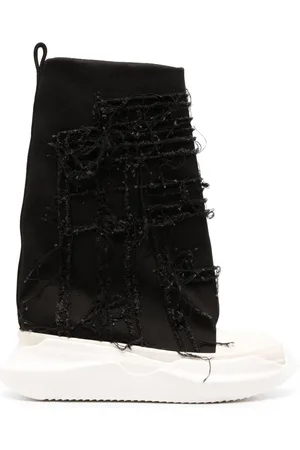 Rick Owens High-top Slashed Fogachine sneakers