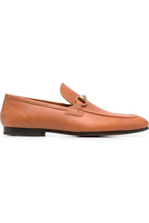 Gucci Loafers i læder med Horsebit-detalje