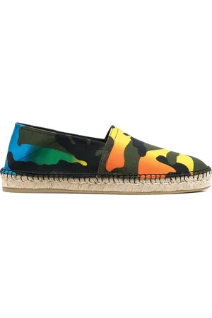 VALENTINO GARAVANI Espadriller med kamuflagetryk