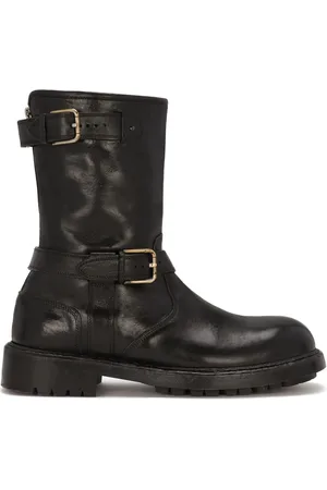 Dolce & Gabbana Horseride støvler i læder