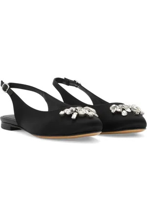 Dolce & Gabbana Slingback-ballerinaer med krystaludsmykning