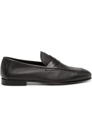 Tom Ford Sean loafers i læder med snoet detalje