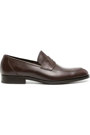 Fratelli Rossetti Polerede loafers i læder med penny-slot-detalje