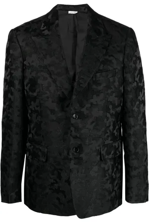 Comme des Garçons Enkeltradet blazer i jacquard