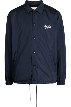 Maison Kitsuné Jakke med logobroderi og snoretræk
