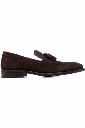HENDERSON BARACCO Loafers med mandelformet tå og kvastdetalje