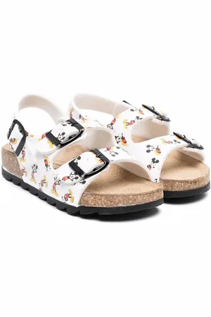 Moa Sandaler med Mickey Mouse-tryk