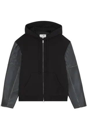Maison Margiela Jakke med hætte og lynlås