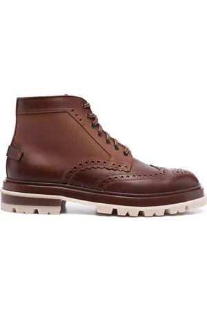 santoni Breakout brogue-ankelstøvler
