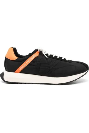 Armani Exchange Sneakers med logotryk i siden