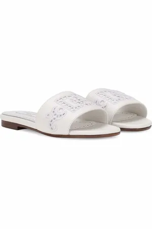 Dolce & Gabbana DG Millennials sandaler i læder
