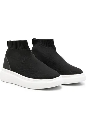 DOUUOD KIDS Vævede slip-on sneaker-støvler
