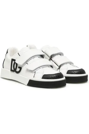 Dolce & Gabbana Sneakers med logoprægning og burrelukning
