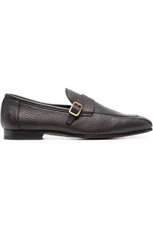 Tom Ford Grynede loafers med firkantet tå
