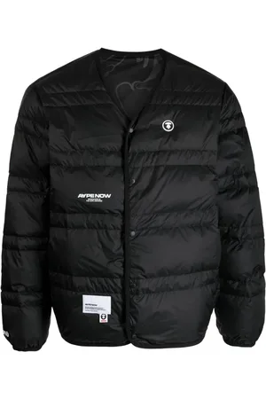A Bathing Ape Quiltet vendbar dunjakke