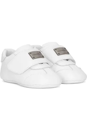 Dolce & Gabbana Sneakers med burrelukning og logoplade