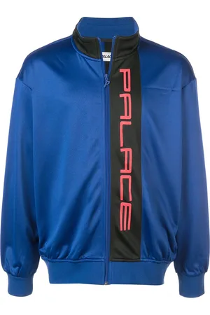 PALACE Hættetrøje med logotryk og panel