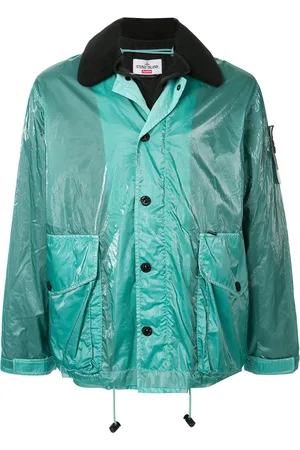 Supreme X Stone Island SS19-letvægtsjakke i silke