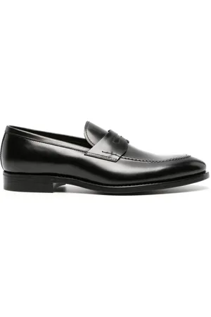 HENDERSON BARACCO Loafers i læder med penny-slot