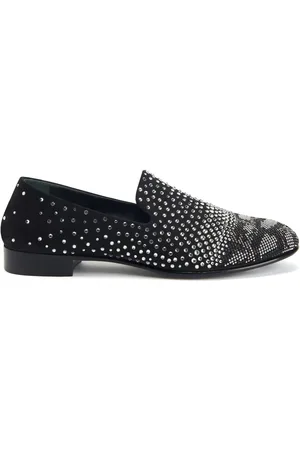 Giuseppe Zanotti Marthin loafers med krystaludsmykninger