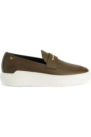 Giuseppe Zanotti New Conley loafers i læder