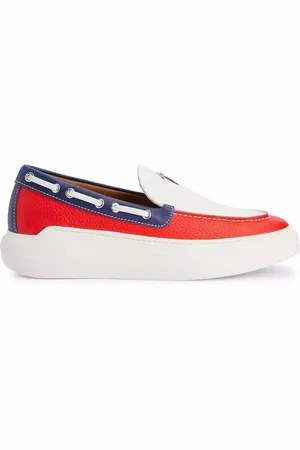 Giuseppe Zanotti Conley loafers med colourblocking
