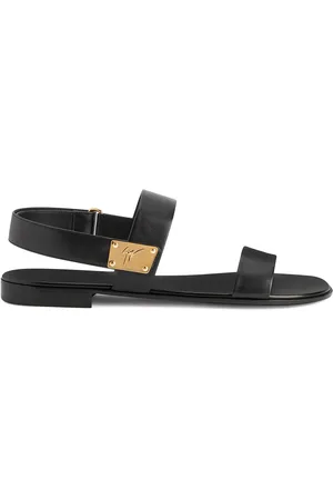 Giuseppe Zanotti Shaun sandaler med logoplade
