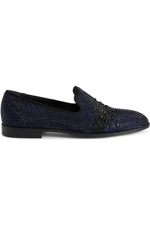 Giuseppe Zanotti Marthin loafers med krystaludsmykninger