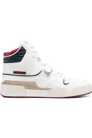 Isabel Marant High-top Alseeh sneakers i læder