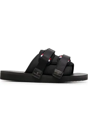 Moncler Sandaler med burrelukning og logo