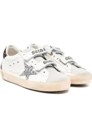 Golden Goose Old School sneakers med burrelukning